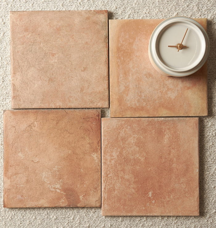 Petite Cotto 200x200mm tile, view 1 - Tile Touch