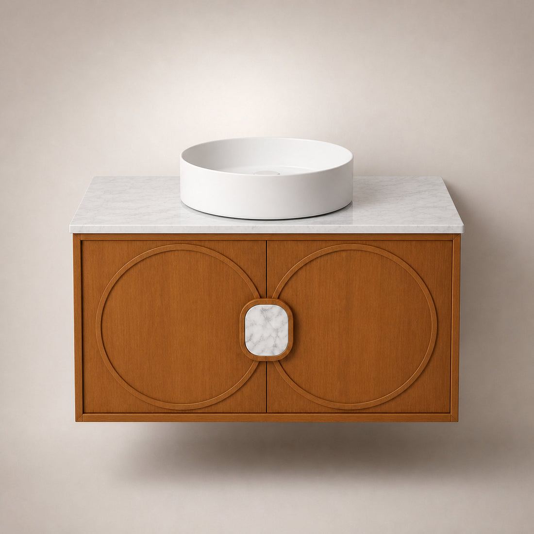 Oriana Matt Oak tile, view 1 - Tile Touch