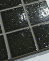 Hatsu Square Oribe Green Japanese Hand Crafted Mosaics Tile 72x72mm