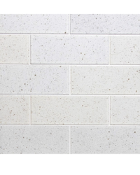 Dento Brick White 91x242mm tile, view 3 - Tile Touch