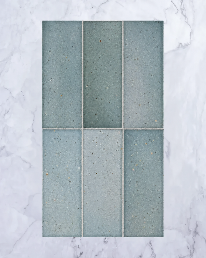 Dento Brick Aqua Blue 91x242mm