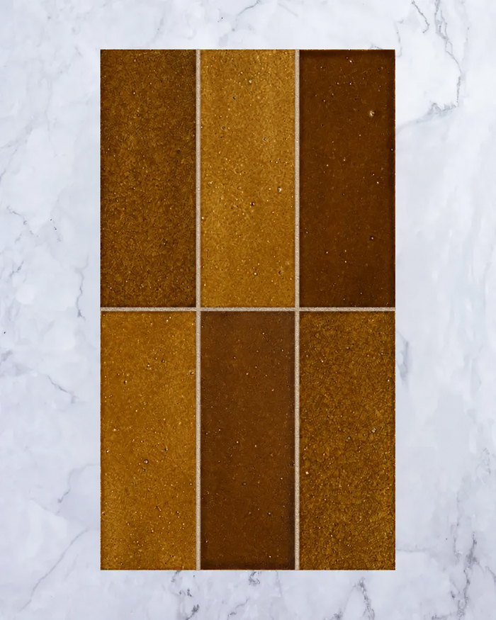 Dento Brick Amber 91x242mm