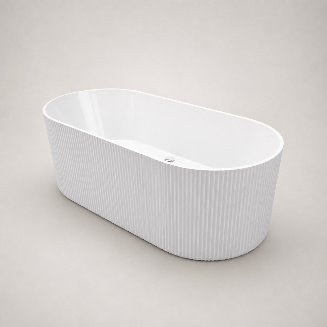 Oasis Gloss White Bath - view 1