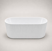 Oasis Gloss White Bath - view 2