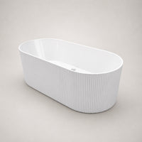 Oasis Gloss White Bath - view 4
