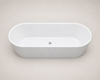 Oasis Gloss White Bath - view 6