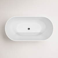 Giselle Matt White Bath - view 3