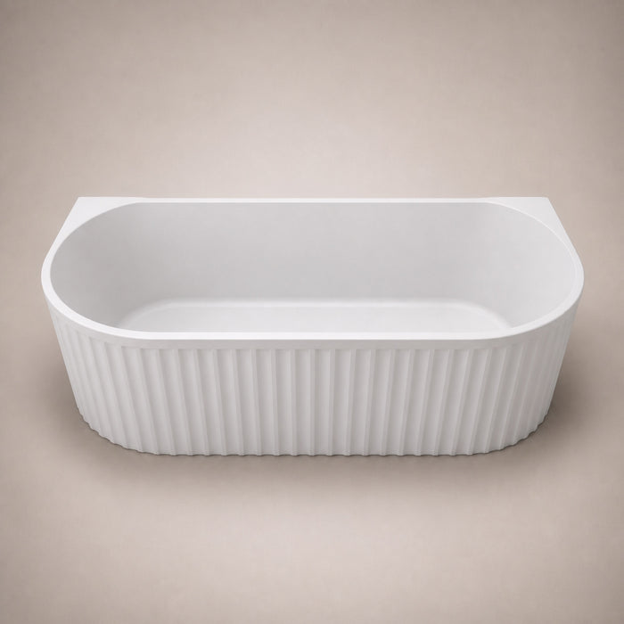 Avalina Matt White Bath - view 1