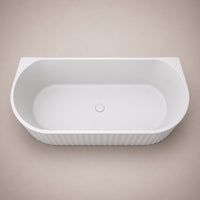 Avalina Matt White Bath - view 3