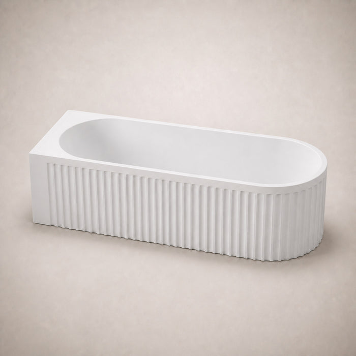 Cassia Matt White Bath - view 1