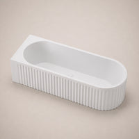 Cassia Matt White Bath - view 3