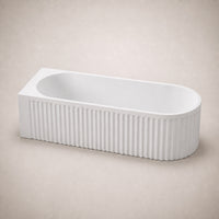 Cassia Matt White Bath - view 4