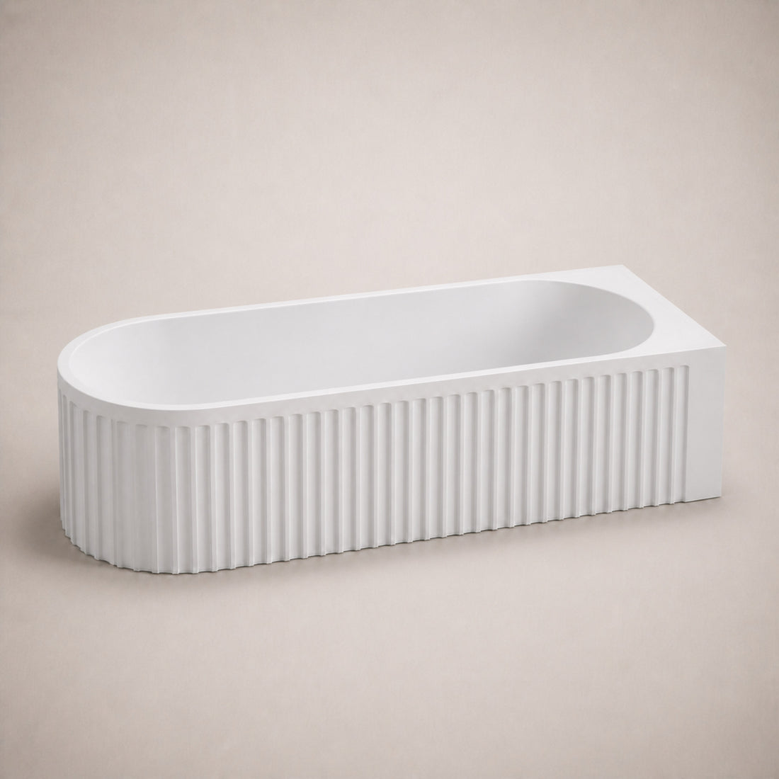 Elodie Matt White Bath - view 1