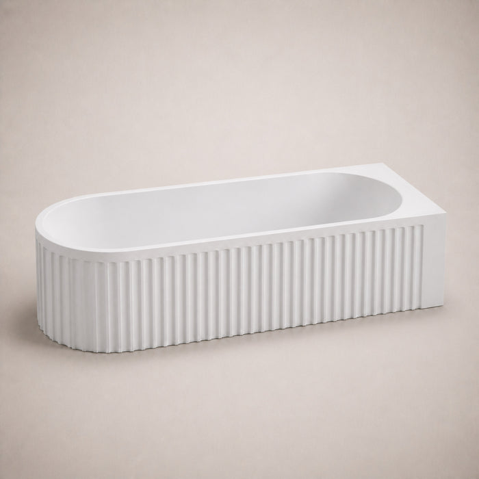 Elodie Matt White Bath - view 1