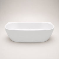 Ravello Gloss White Bath - view 2
