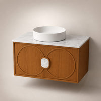 Oriana Matt Oak tile, view 2 - Tile Touch