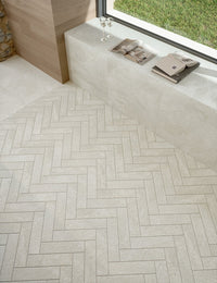 Arkiquartz Artic Stone Look Italian Brick Subway Tile 75x300mm tile, view 3 - Tile Touch