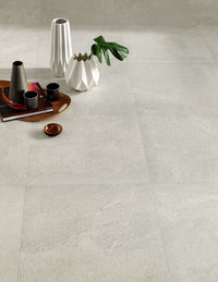 Arkiquartz Artic Stone Look Italian Porcelain Tile 600x600mm tile, view 4 - Tile Touch