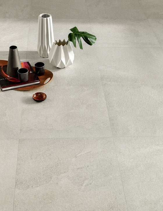 Arkiquartz Artic Stone Look Italian Porcelain Tile 600x600mm