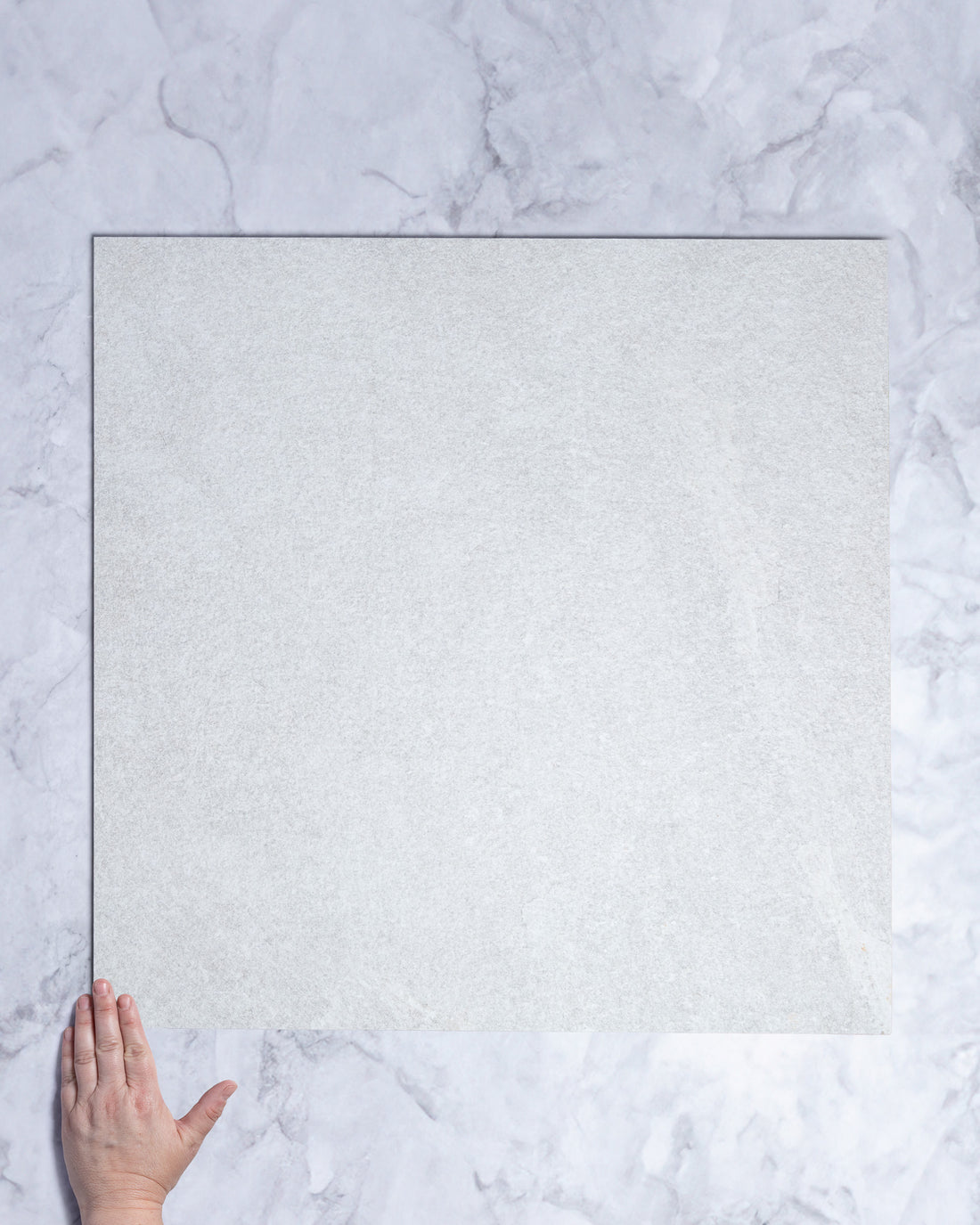Arkiquartz Artic Stone Look Italian Porcelain Tile 600x600mm tile, view 1 - Tile Touch