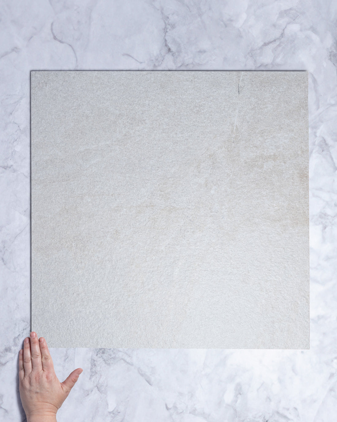 Arkiquartz Pumice Stone Look Italian Porcelain Tile 600x600mm tile, view 1 - Tile Touch