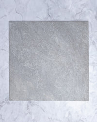 Arkiquartz Titanium Stone Look Italian Porcelain Tile 600x600mm tile, view 2 - Tile Touch