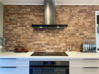 Ashcroft Red Brick Look Italian Porcelain Tile 60 x 250mm tile, view 7 - Tile Touch
