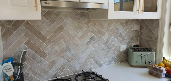 Ashcroft White Brick Look Italian Porcelain Tile 60 x 250mm
