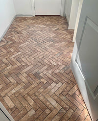 Ashcroft Red Brick Look Italian Porcelain Tile 60 x 250mm tile, view 8 - Tile Touch