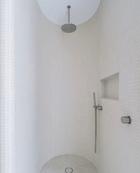 Bridges MINI Ivory Unglazed Square Mosaic Tile 23x23mm tile, view 3 - Tile Touch