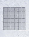 Bridges Stone Grey Unglazed Full Body Porcelain Square Mosaic Tile 48 x 48mm