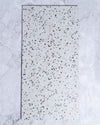 Burrows White Terrazzo Look Porcelain Tile 300x600mm