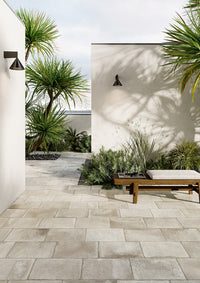 Petite Avorio 200x200mm tile, view 4 - Tile Touch
