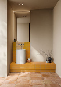 Petite Cotto 200x200mm tile, view 4 - Tile Touch