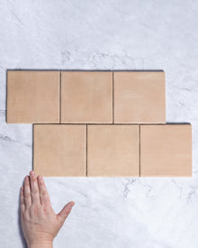  Dana Ceramic Sand Matt Square Tile 125x125mm