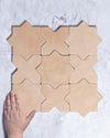 Dana Ceramic Sand Matt Star & Cross Tile 108x150mm