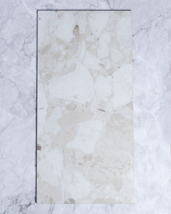 Diara Ceppo Di Gre Stone Look Italian Porcelain Tile Pearl 300x600mm