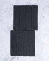 Ellerston Black Rustic Brick Look Tile 60 x 250mm