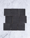 Exville Charcoal Gloss Spanish Tile 100x100mm