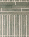 Kazoku Hatsuborder Aqua Blue Japanese Hand Crafted Kit Kat Mosaic Tile 23x152mm