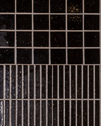 Hatsuborder Espresso Burgundy Japanese Hand Crafted Kit Kat Mosaic Tile 23x152mm tile, view 6 - Tile Touch