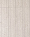 Kazoku Hatsuborder White Speckle Japanese Hand Crafted Kit Kat Mosaic Tile 23x152mm