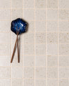 Hatsu Square White Speckle Japanese Hand Crafted Mosaics Tile 72x72mm