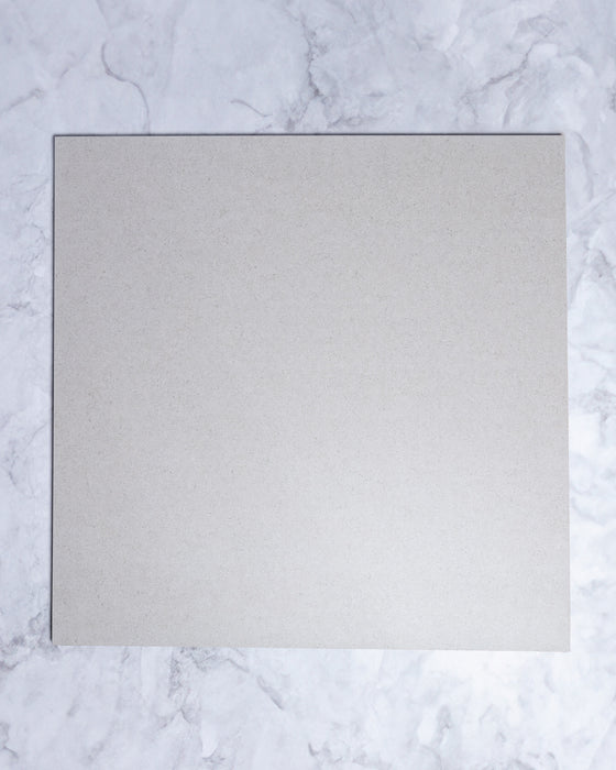 Hickory Grey Plain Matt Porcelain Tile 600 x 600mm