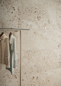 I Cocci Siciliani Bianco Italian Terrazzo Matt Porcelain Tile 604x604mm tile, view 4 - Tile Touch