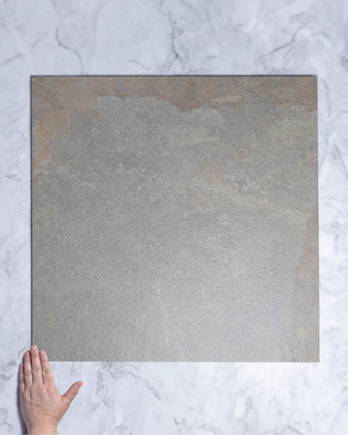 Amazzonia Dragon Green Italian Porcelain Tile Natural 600x600mm