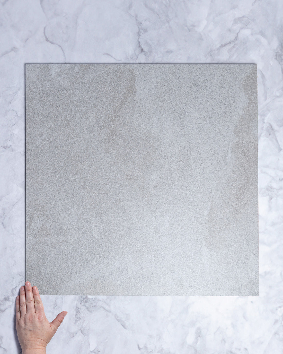 Amazzonia Dragon Grey Italian Porcelain Tile Natural 600x600mm tile, view 1 - Tile Touch