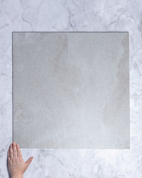 Amazzonia Dragon Grey Italian Porcelain Tile Natural 600x600mm tile, view 1 - Tile Touch