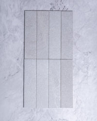 Arkiquartz Artic Stone Look Italian Brick Subway Tile 75x300mm tile, view 2 - Tile Touch