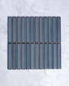 Kalana Kit Kat Finger Tarnished Grey Blue Finger Mosaic Tile